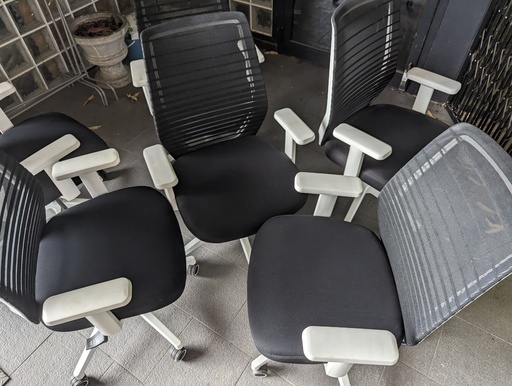 Ergonomic Office Chair - Black Mesh